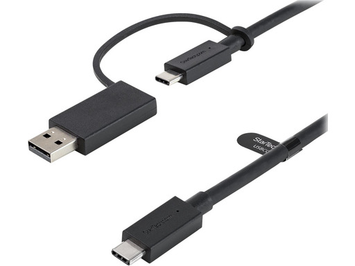 Câble USB C vers USB A - Connecteur 1 : USB A mâle Connexion 2 : USB C mâle  Longueur : 0,5 mètre