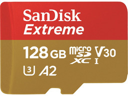 Carte mémoire SD Sandisk Extreme PRO 128 GB SDXC 200MB/s - SDXXD128G